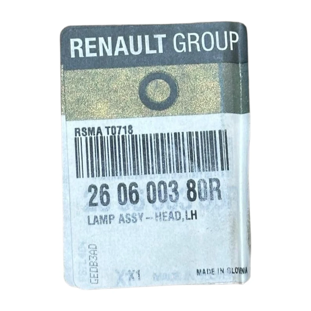 Captur Ledli Sol Far 260600380R 2017->