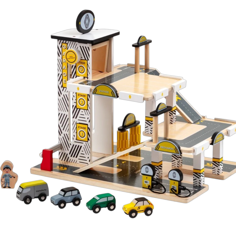 Renault Ahşap Garaj (Garage Vintage V2)