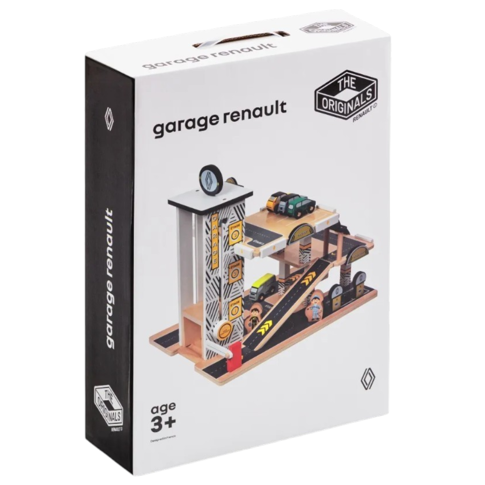 Renault Ahşap Garaj (Garage Vintage V2)